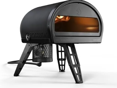 Gozney Roccbox Outdoor Pizza Oven, Black, Portable, Gas & Wood Fired, Restaurant-Grade