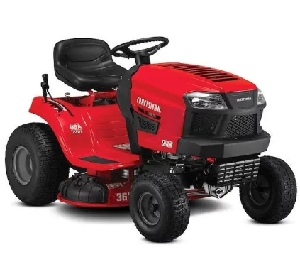 CRAFTSMAN T100 36-Inch 11.5 HP Gas Riding Lawn Mower Briggs & Stratton Engine Manual 7-Speed Transmission